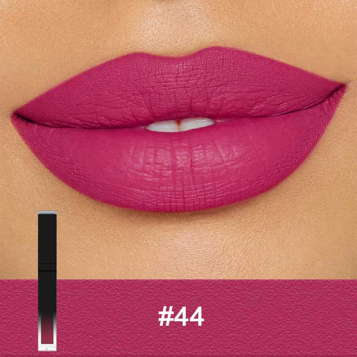 موردو مستحضرات تجميل أحمر شفاه سائل غير لامع  Cruelty Free Matte Liquid Lipstick Cosmetic Suppliers