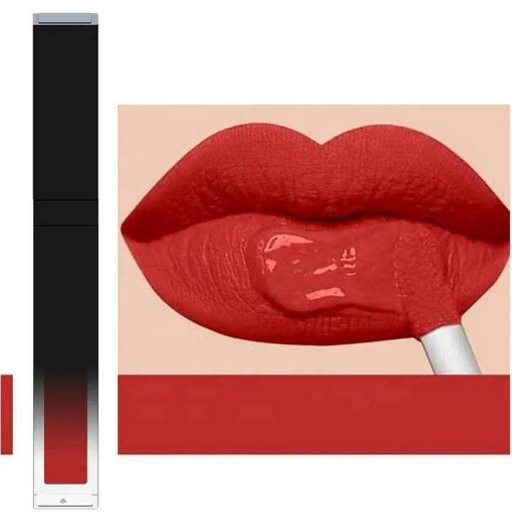 موردو مستحضرات تجميل أحمر شفاه سائل غير لامع  Cruelty Free Matte Liquid Lipstick Cosmetic Suppliers