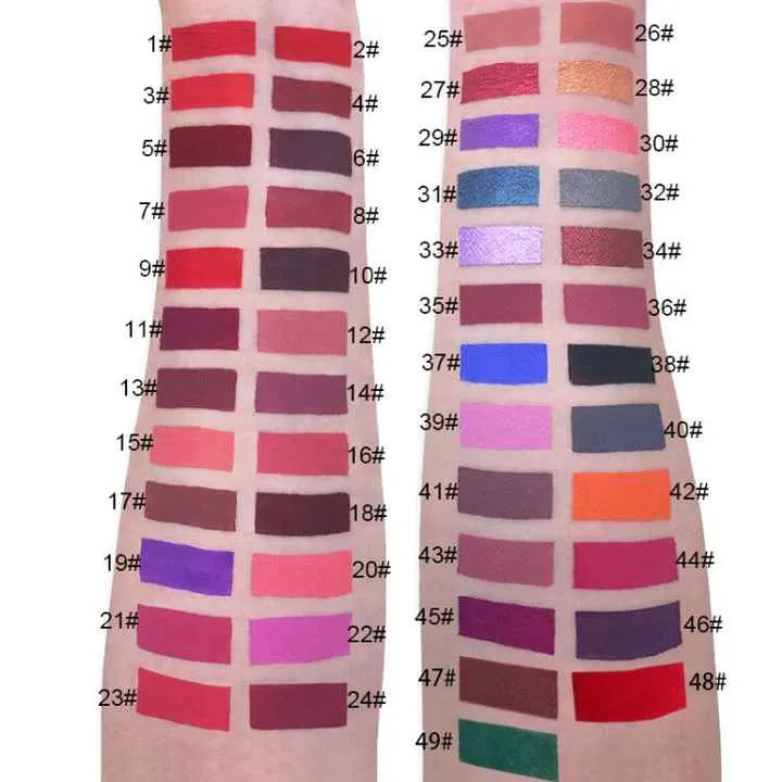 موردو مستحضرات تجميل أحمر شفاه سائل غير لامع  Cruelty Free Matte Liquid Lipstick Cosmetic Suppliers
