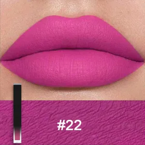 موردو مستحضرات تجميل أحمر شفاه سائل غير لامع  Cruelty Free Matte Liquid Lipstick Cosmetic Suppliers
