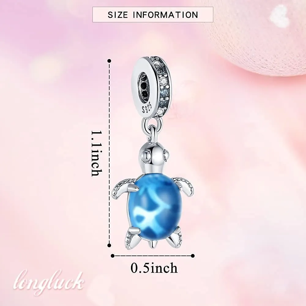925 Sterling Silver Bead Charm for Pandora Charms Bracelets and Necklaces for Woman 5A Cubic Zirconias Dangle Pendant,Jewelry Bead