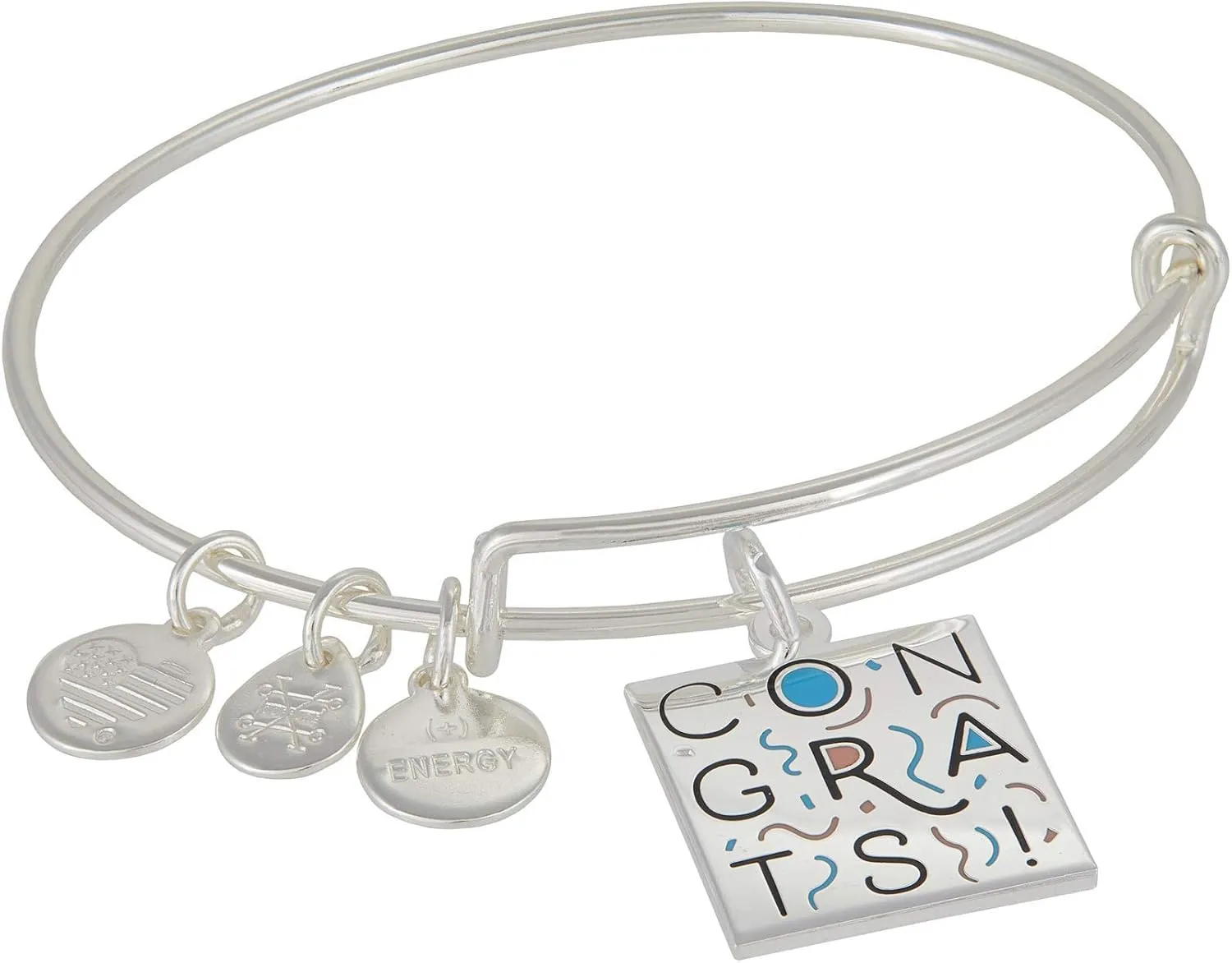 Alex and Ani Celebrate Congratulations Expandable Wire Bangle