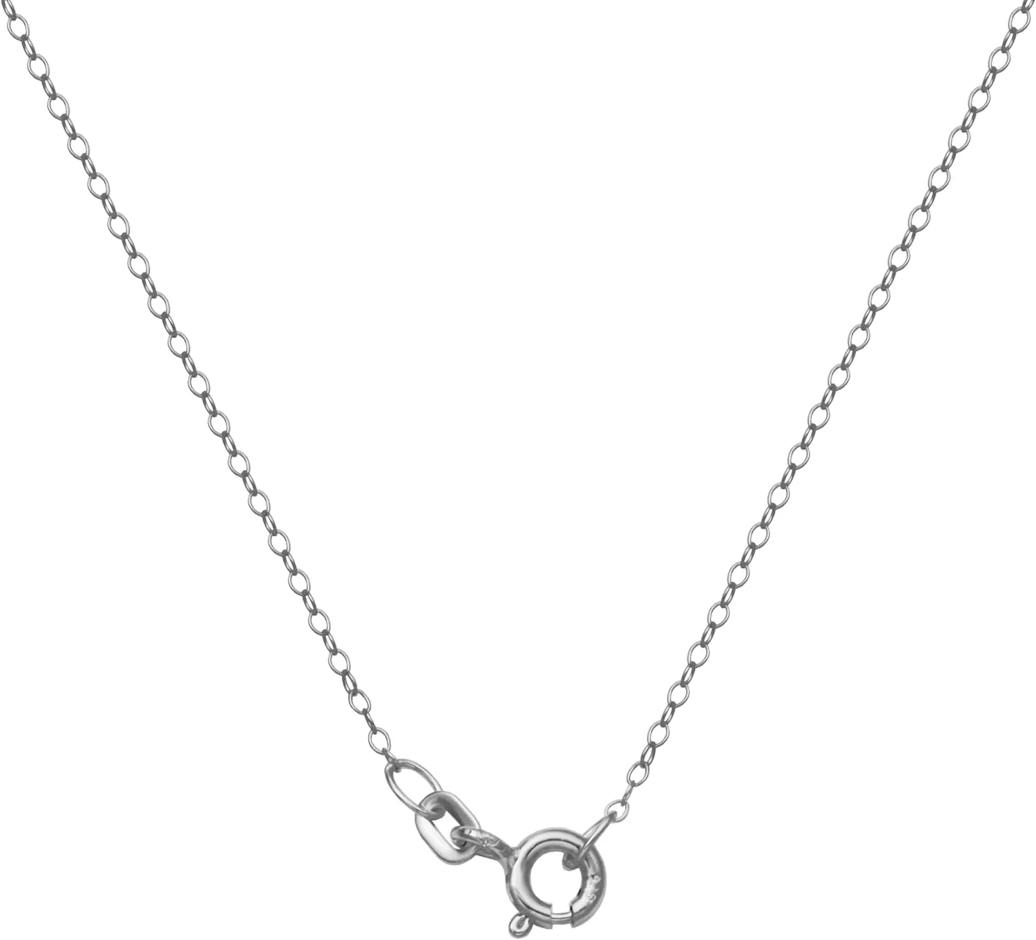 Amazon Essentials Sterling Silver Gemstone Butterfly Pendant Necklace, 18" (previously Amazon Collection)