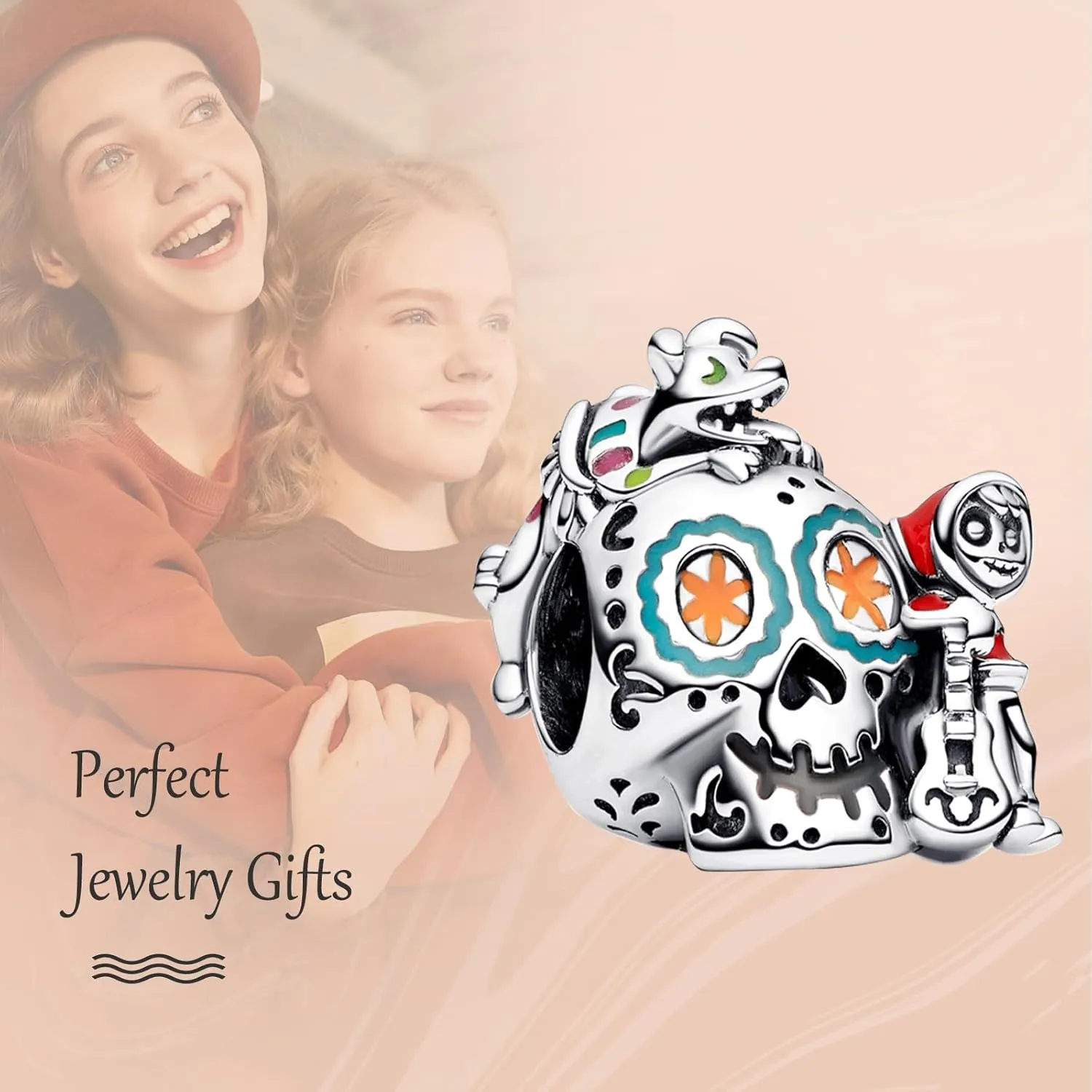 Annmors 925 Sterling Silver Charms for Bracelets and Necklaces Symbol of Color Dangle Pendants Beads Charms Jewelry Gift for Women