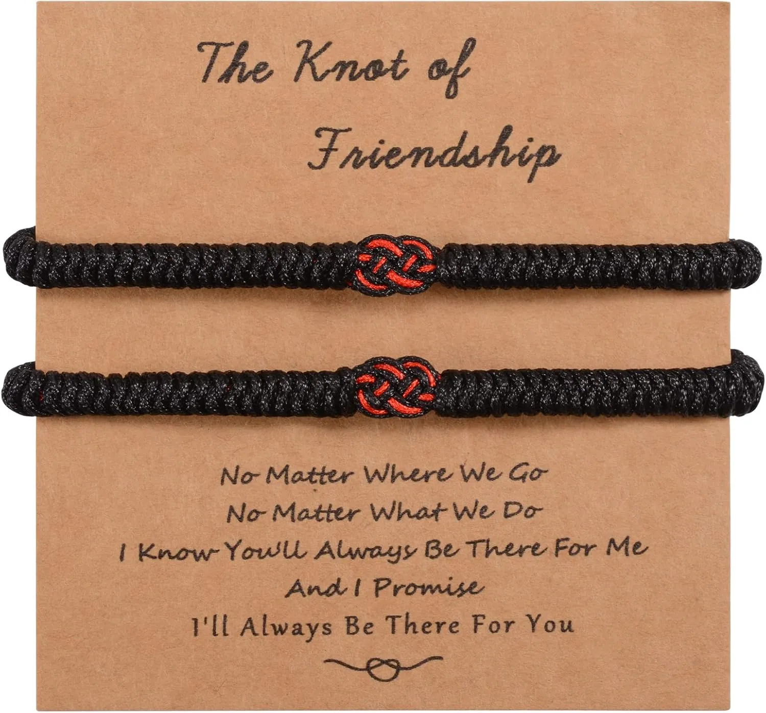 Best Friends Bracelet Red String Of Fate Bracelets for Friend Long Distance Matching Friendship Bracelets Gifts For Best Friend Men Women Girls