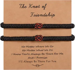 Best Friends Bracelet Red String Of Fate Bracelets for Friend Long Distance Matching Friendship Bracelets Gifts For Best Friend Men Women Girls