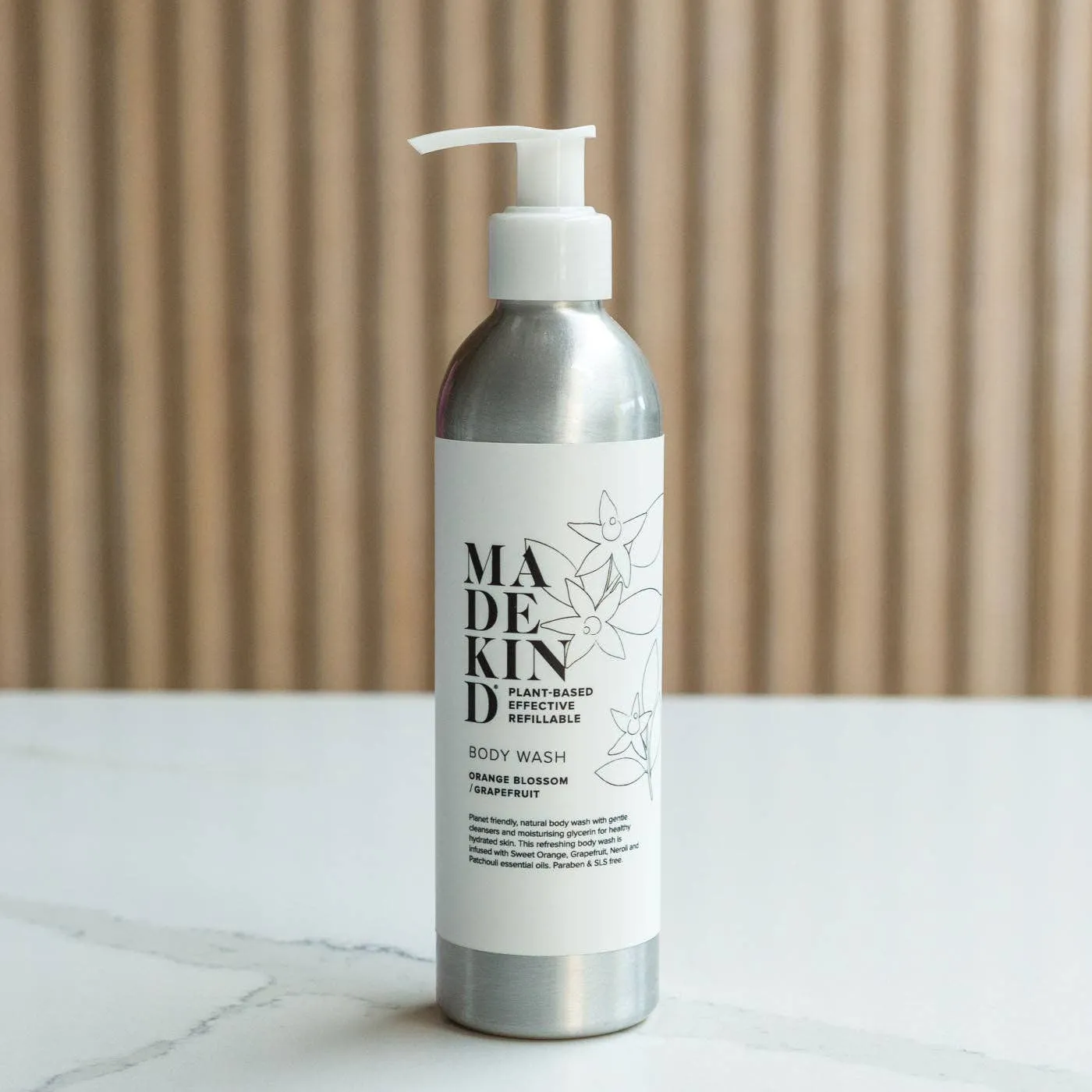 Body Wash - Orange Blossom & Grapefruit: 500ml
