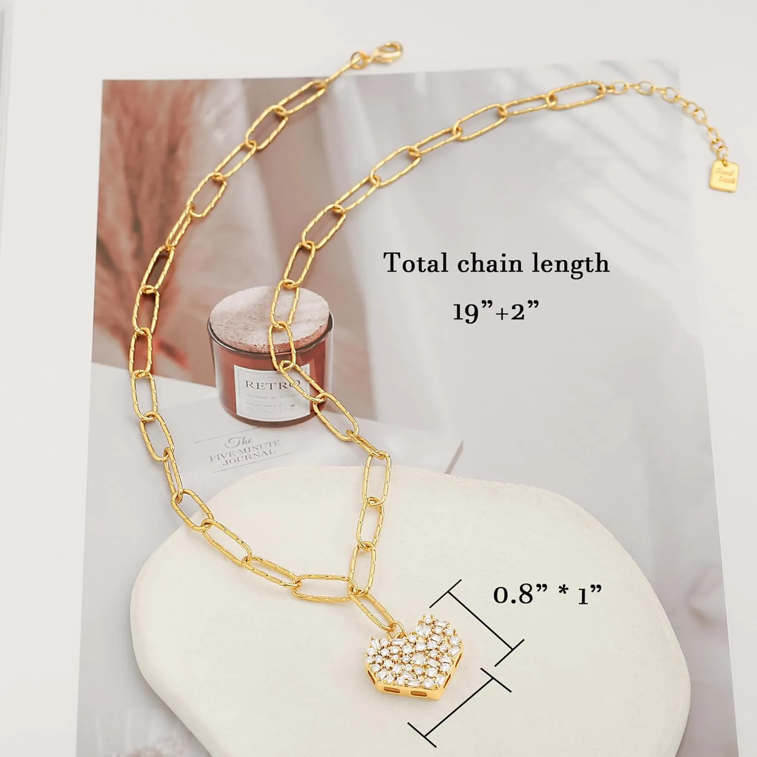 CANEVINKA 18K Gold Plate Coin Pendant Necklace for Women Dainty Compass Sunflower Necklaces Personalized Chain Layered Jewelry