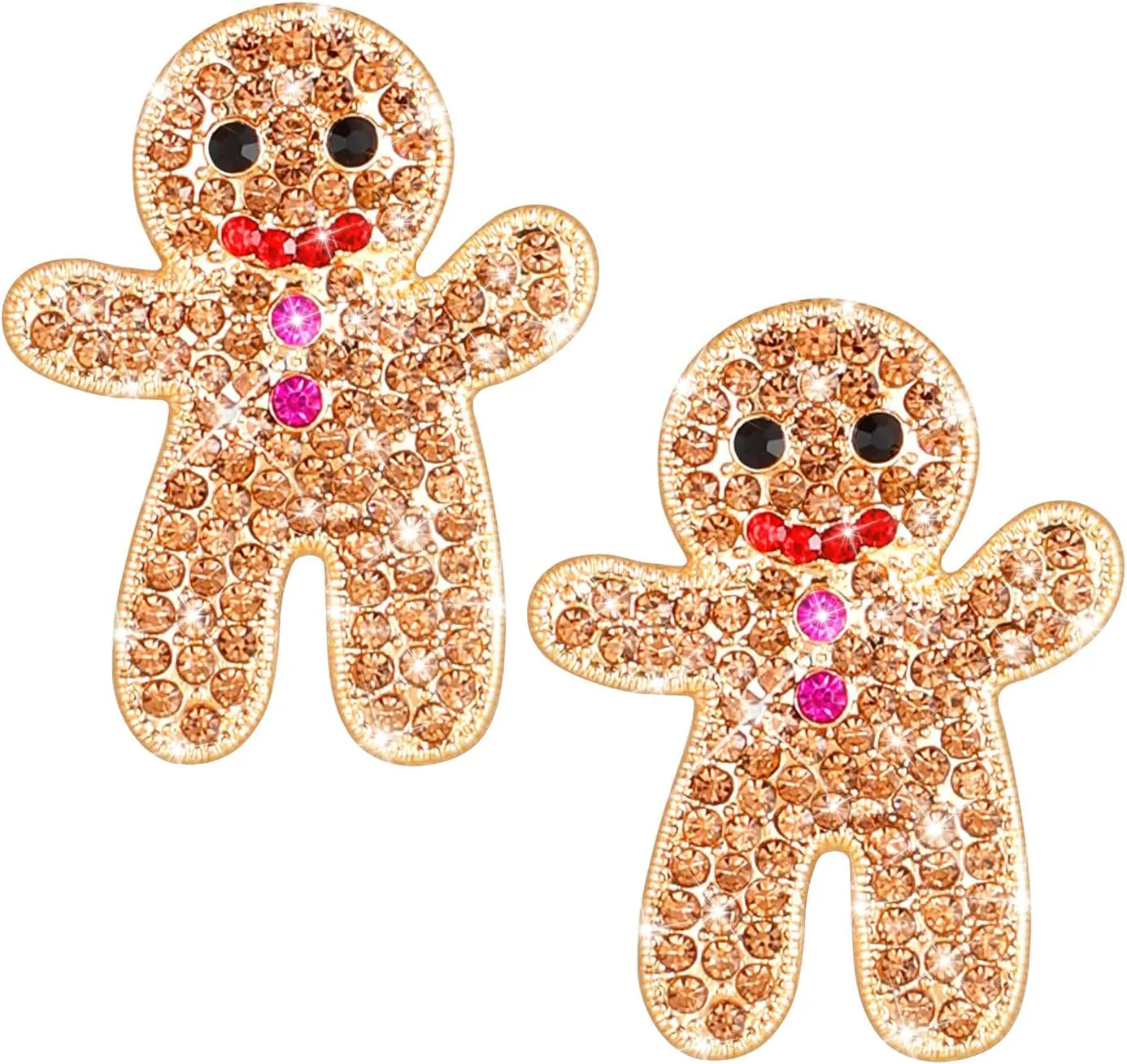 Christmas Earrings for Women - Cute Funny Xmas Ornament Earrings Dangle, Festive Christmas Parties Present for Girls