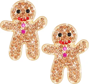 Christmas Earrings for Women - Cute Funny Xmas Ornament Earrings Dangle, Festive Christmas Parties Present for Girls