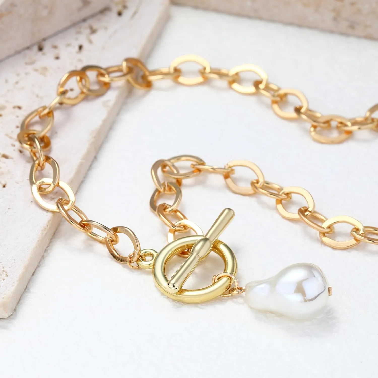 Chunky Gold Sun Heart Pendant Charm Necklace for Women 18K Gold Plated Thick Paperclip Chain Choker Necklaces Hip Hop Valentines Day Gift Jewelry