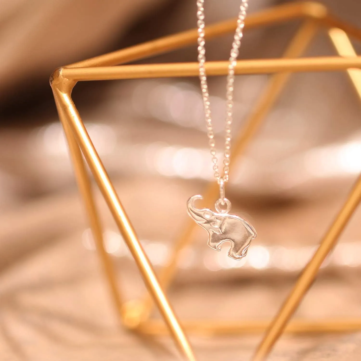 Dainty Necklace For Women, Solid 925 Sterling Silver or 14k Gold Filled Metals, Fine chain, Meaningful Pendant Gift For Her, Made In USA, 16"-18" Adjustable