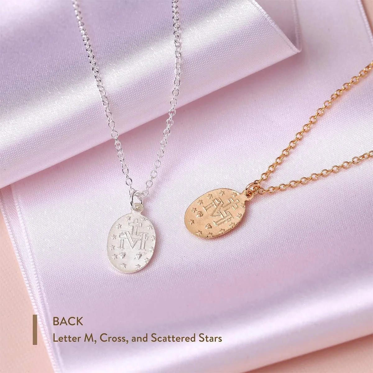 Dainty Necklace For Women, Solid 925 Sterling Silver or 14k Gold Filled Metals, Fine chain, Meaningful Pendant Gift For Her, Made In USA, 16"-18" Adjustable