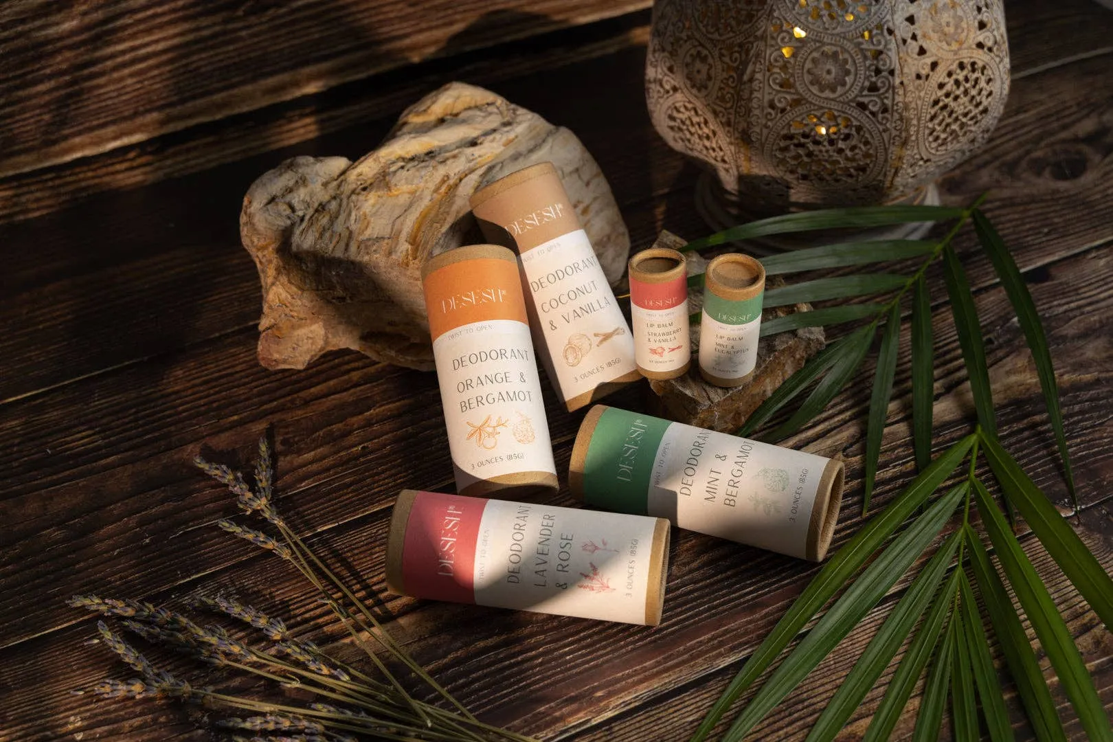 Desesh- Natural Deodorant (Aluminum Free, With Essential Oils)