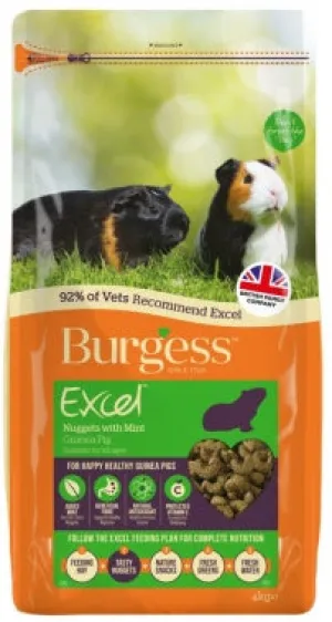 EXCEL ADULT GUINEA PIG NUGGETS WITH MINT