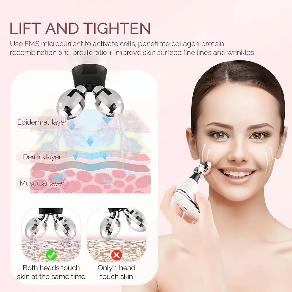 Forever Lily Face Snatcher | Facial Lifting EMS Roller | Face Snatcher Jawline Massage