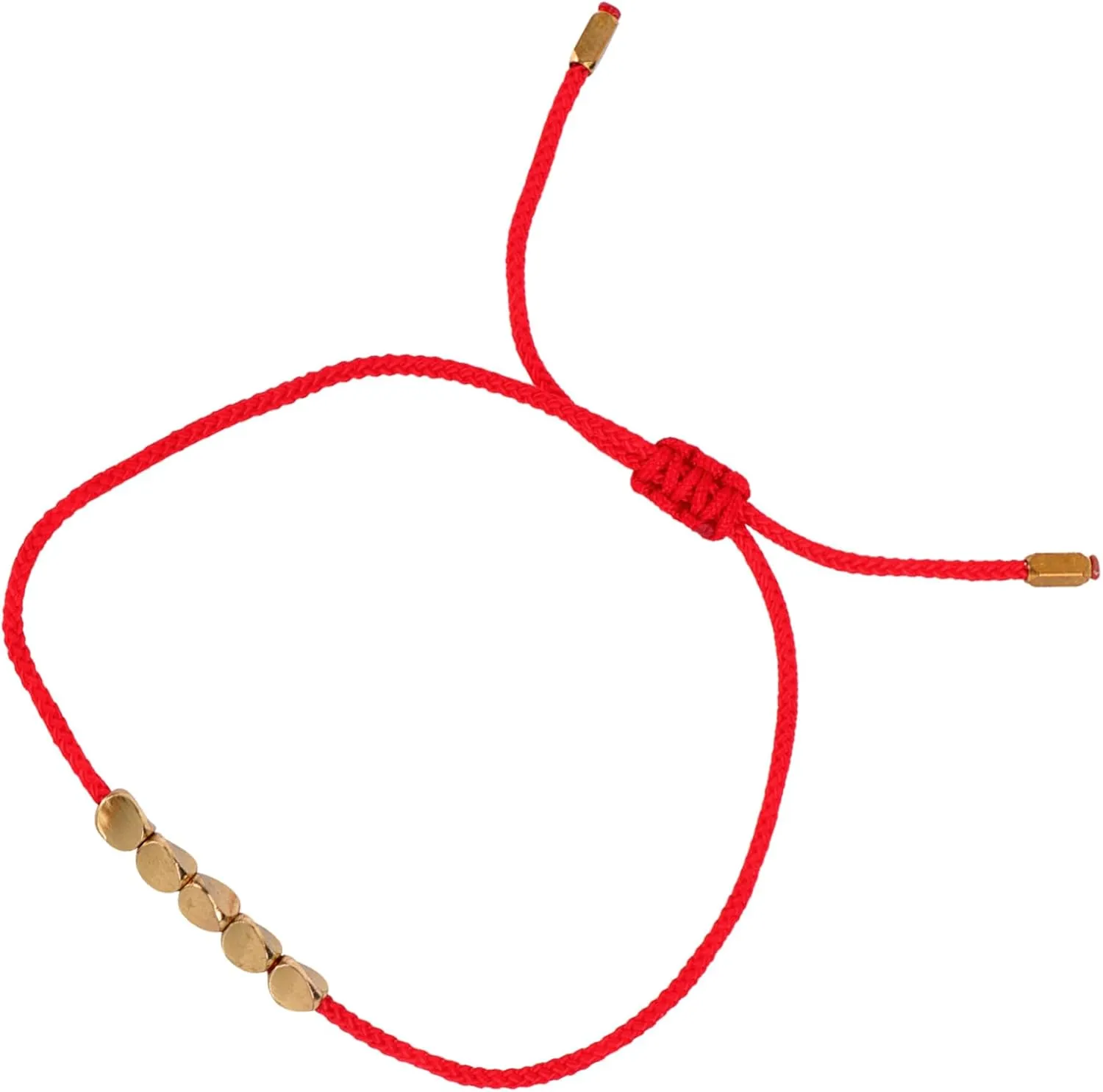 GALPADA Braided Red String Bracelet Friendship Bracelet Knit Chain Bracelet for Women Vintage Bracelet Woven Friendship Bracelet Knit Beautiful Bracelet Hand Jewelry Copper