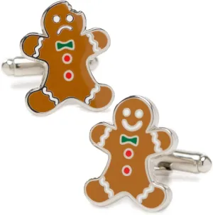Gingerbread Cufflinks
