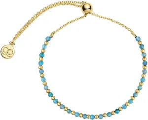 gorjana - Power Gemstone Brooks Bracelet 9 1/4" - 18k Gold-Plated Brass - Genuine Gemstone Selection - Adjustable Closure - Elegant and meaningful design