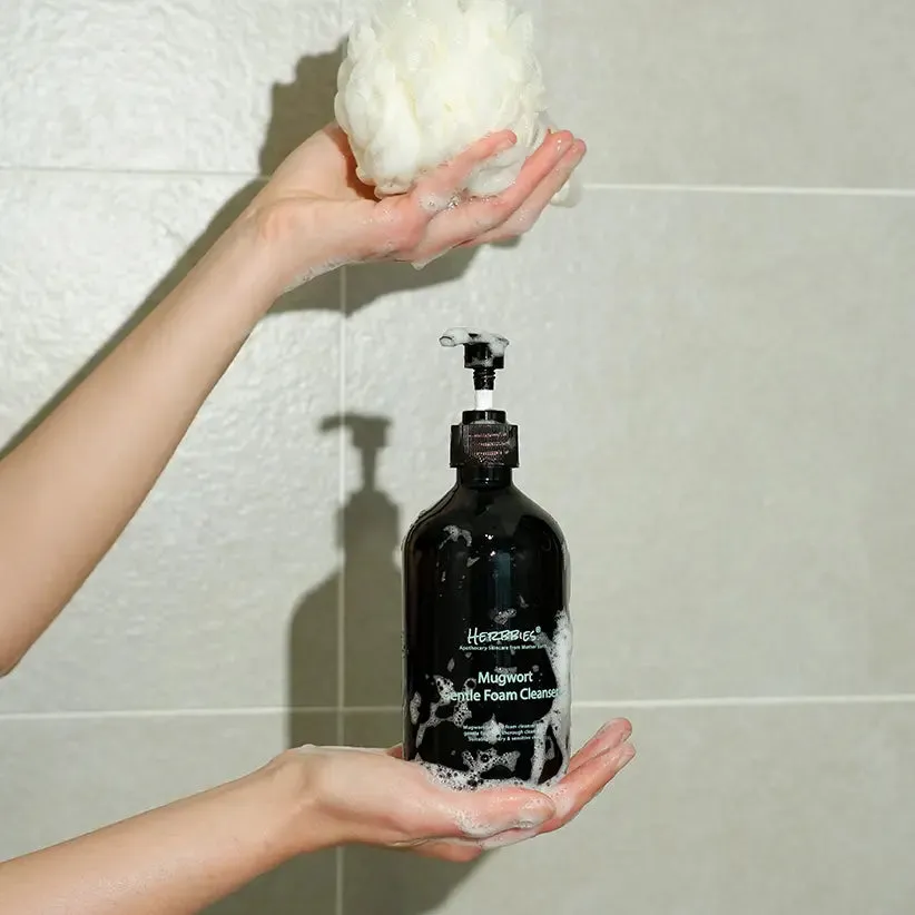Herbbies Mugwort Gentle Foam Cleanser 500ml