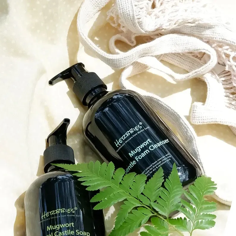 Herbbies Mugwort Gentle Foam Cleanser 500ml