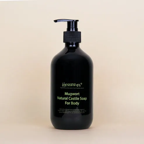 Herbbies Mugwort Natural Castile Soap for Body 500ml