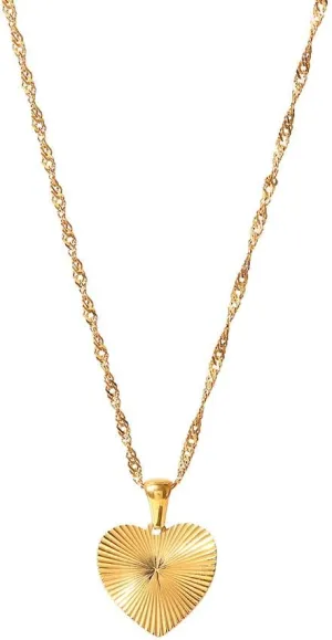IBARA Women Gold Dianty Necklace Sun Crescent Moon Star Evil Eye Lock Lovely Heart Flower Butterfly Pearl Pendant Coin Necklaces 18K Gold CZ Diamond Filled Chain Boho Beach Simple Handmade Jewelry