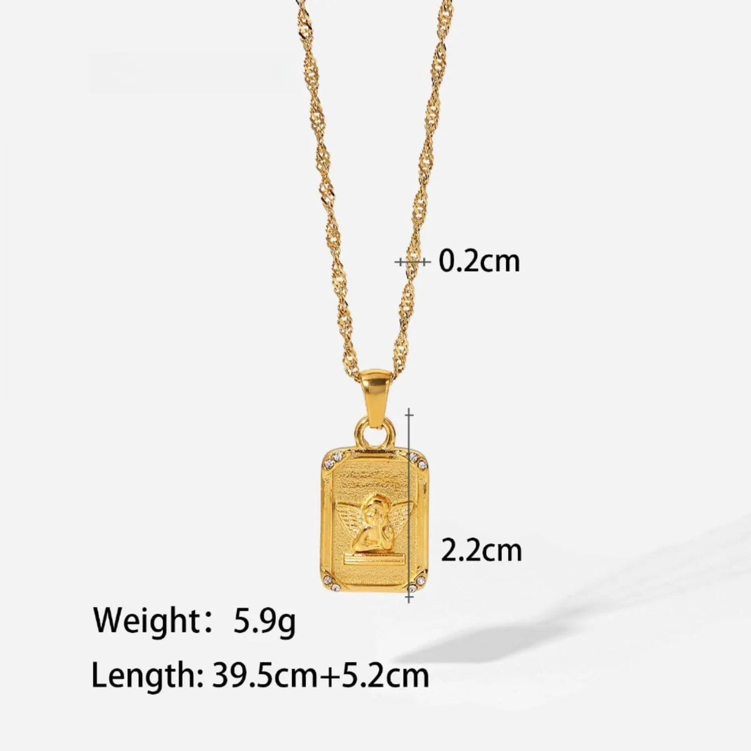 IBARA Women Gold Dianty Necklace Sun Crescent Moon Star Evil Eye Lock Lovely Heart Flower Butterfly Pearl Pendant Coin Necklaces 18K Gold CZ Diamond Filled Chain Boho Beach Simple Handmade Jewelry