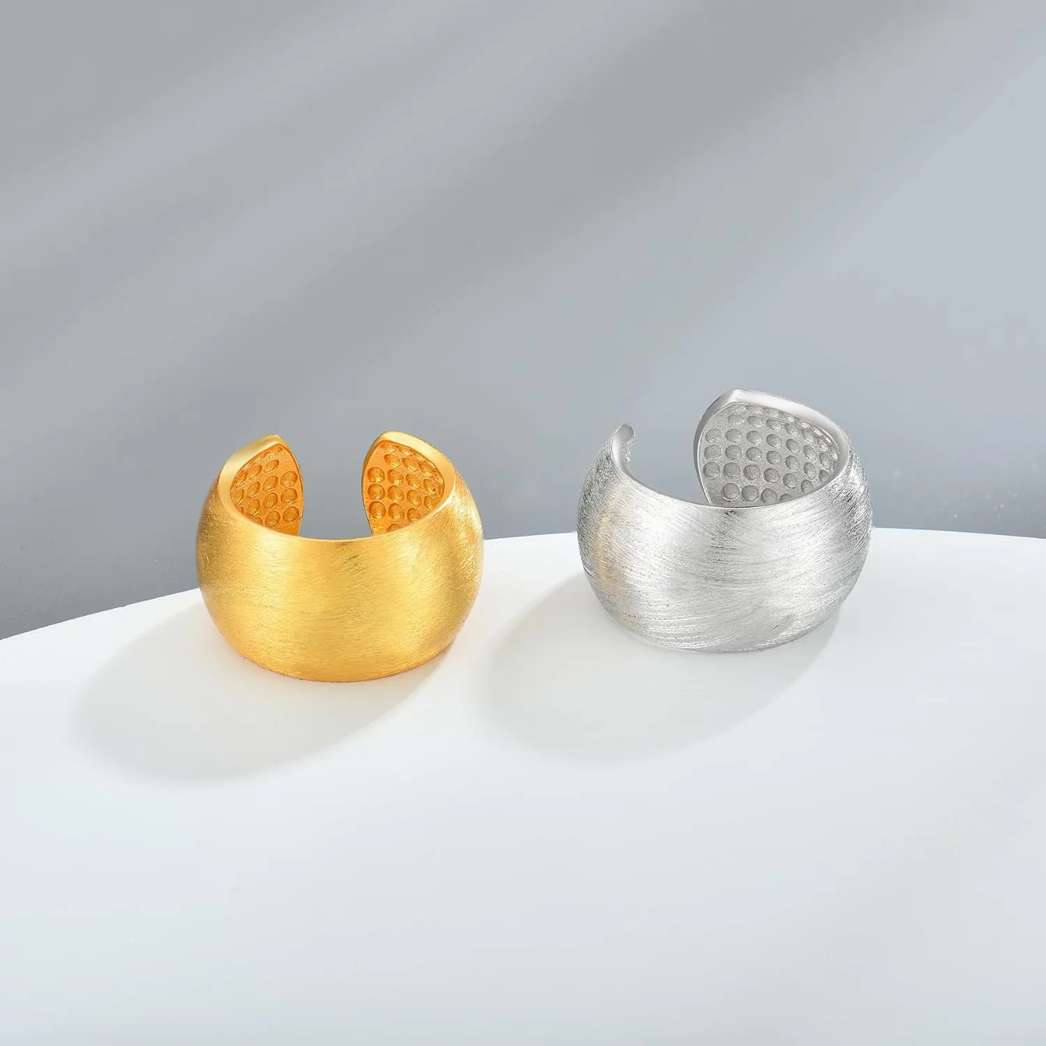 JO WISDOM Cuff Earrings 925 Sterling Silver Ear Cuff Earrings Non-Piercing Clip On Earrings Cartilage Cuff Earrings Conch Wrap Ear Cuffs Fine Jewelry for Women