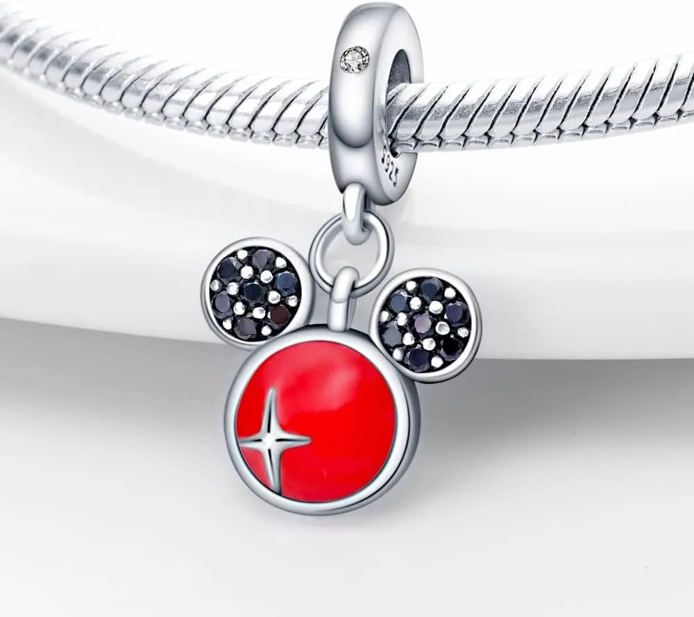 LIGHTDOG 925 Sterling Silver Charms for Pandora Charm Bracelets Necklaces for Woman Dangle Pendant Bead,Jewelry Beads Gifts for Women