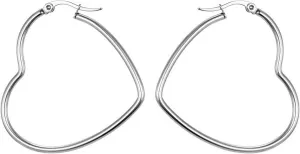 MengPa Hoop Earrings for Women Black Gold Plated Loops Drop Earring Fashion Jewelry