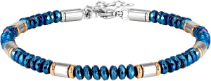 Mens Bracelet Stainless Steel Bracelets,Valentines Birthday Annivesary Jewelry Gifts for Husband Father Mother Friends,Casual Trendy Men's Bracelets Cool Adjustable