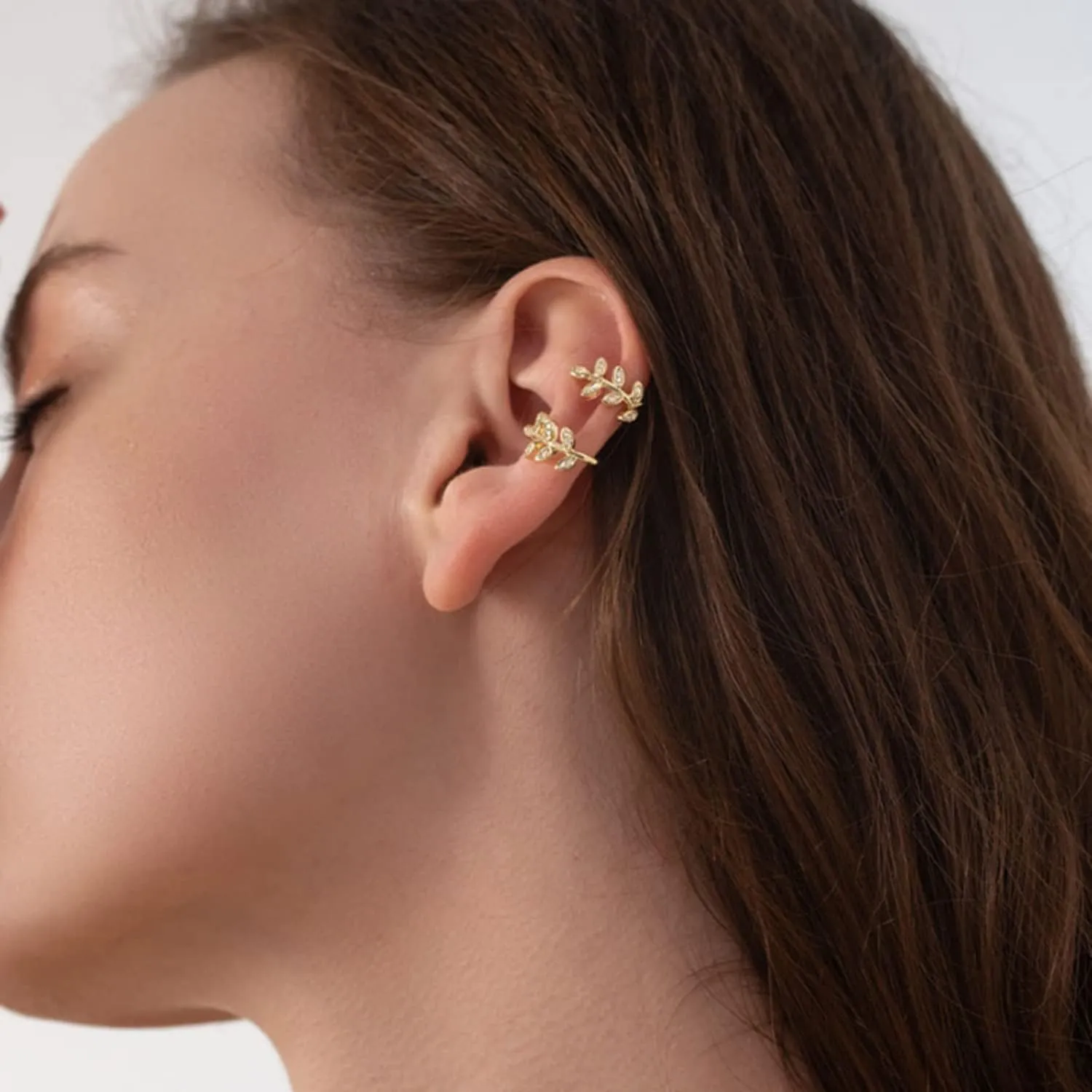 Minimalist 4 PCS S925 Sterling Silver Criss Cross Ear Cuff No Pierce Ear Cuff Sets Double Simple Lines Ear Cuff Fake Cartilage Earring Helix Piercing
