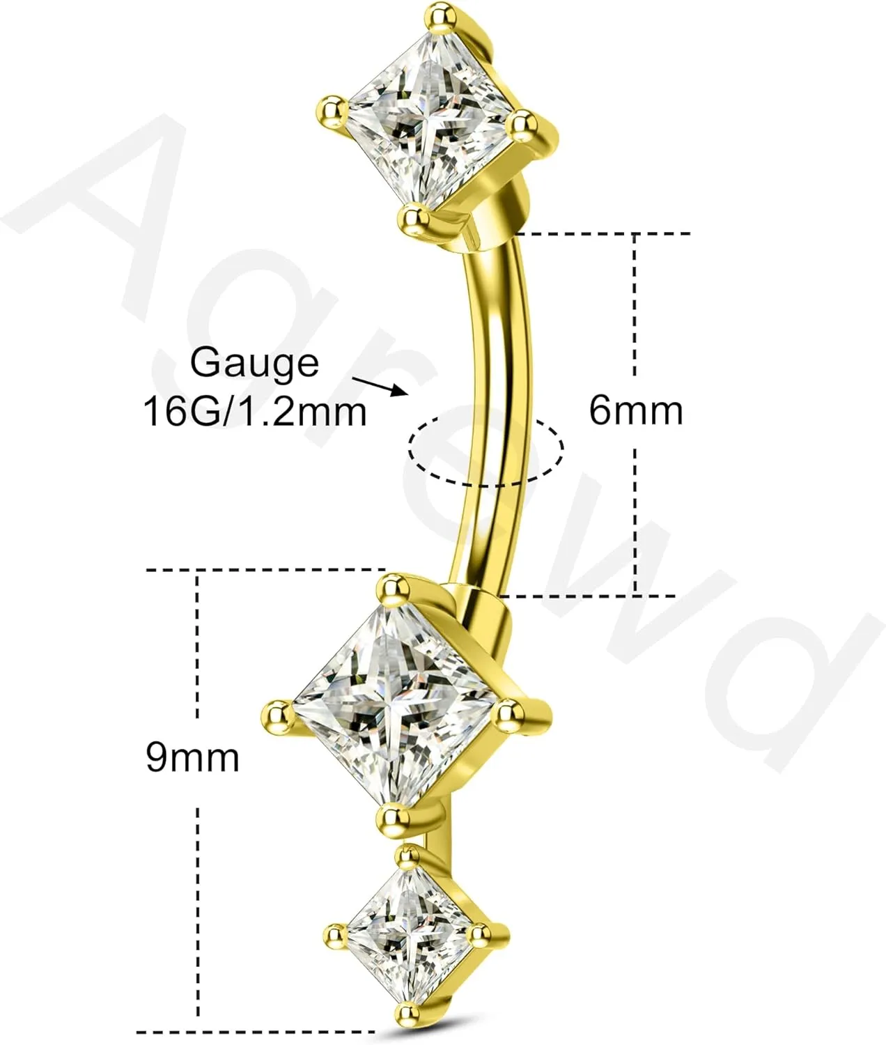 Minimalist Rook Earrings 8MM Silver Rook Piercing Jewelry Stainless Steel Clear CZ 16G Belly Button Ring Curved Barbell