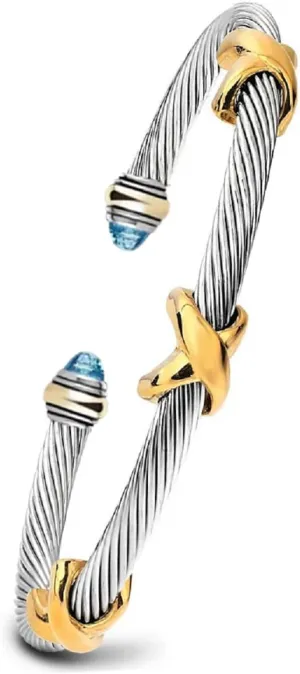 Multifunctional Twisted Cable Bracelets - Trendy Women's Fashion Jewelry