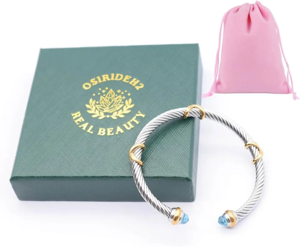 Multifunctional Twisted Cable Bracelets - Trendy Women's Fashion Jewelry