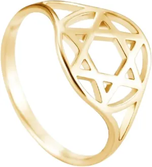 New 2026 Unisex Menorah Ring Jewish Magen Judaica Hebrew Israel Faith Lamp Hanukkah Stainless Steel Finger for Women and Men Jewelry Fashion Luxury Accessories Creative Gift for Women and Men