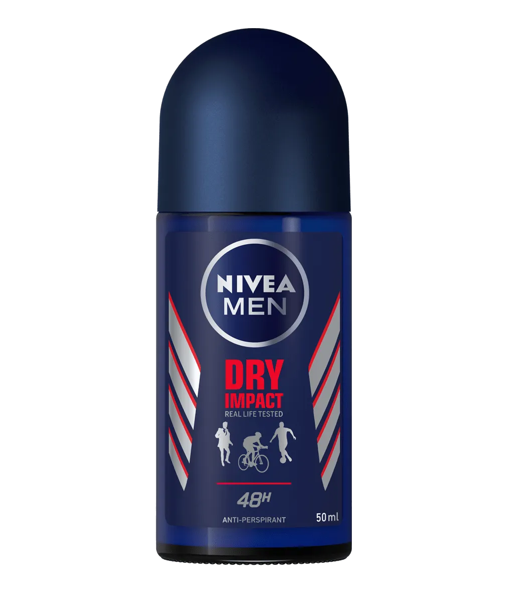 NIVEA Cool Kick Anti-Perspirant Roll-on For Men, 48hrs - 50ml