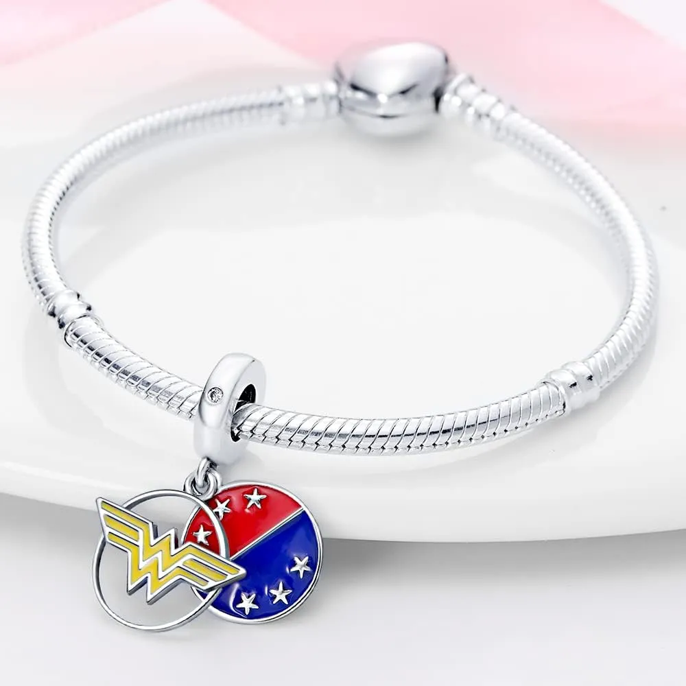 Pandach 925 Sterling Silver Charms Beads for Bracelets and Necklaces Butterfly and Headphones Pendants Clover Charms Jewelry Gift for Women