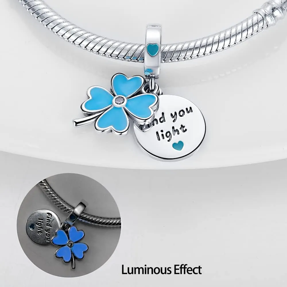 Pandach 925 Sterling Silver Charms for Bracelets and Necklaces Travel Round The World Beads Charms Relaxation Dangle Pendant,Jewelry Beads Gifts for Women