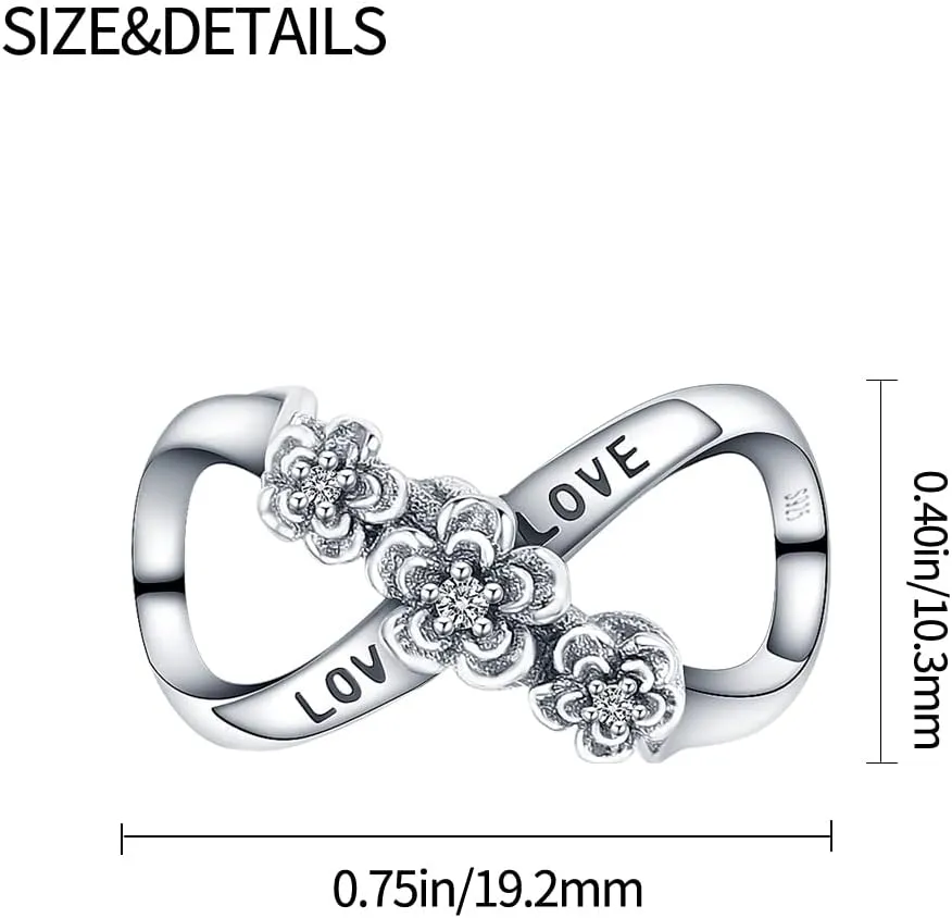 Pandach 925 Sterling Silver Charms for Bracelets Necklace with 5A CZ Stones Dangle Pendant Bead Jewelry Beads Gifts for Women