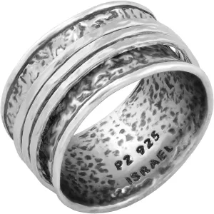 Paz Creations Sterling Silver Spinner Rings - Boho Rotating Rings, Handcrafted Meditation Ring
