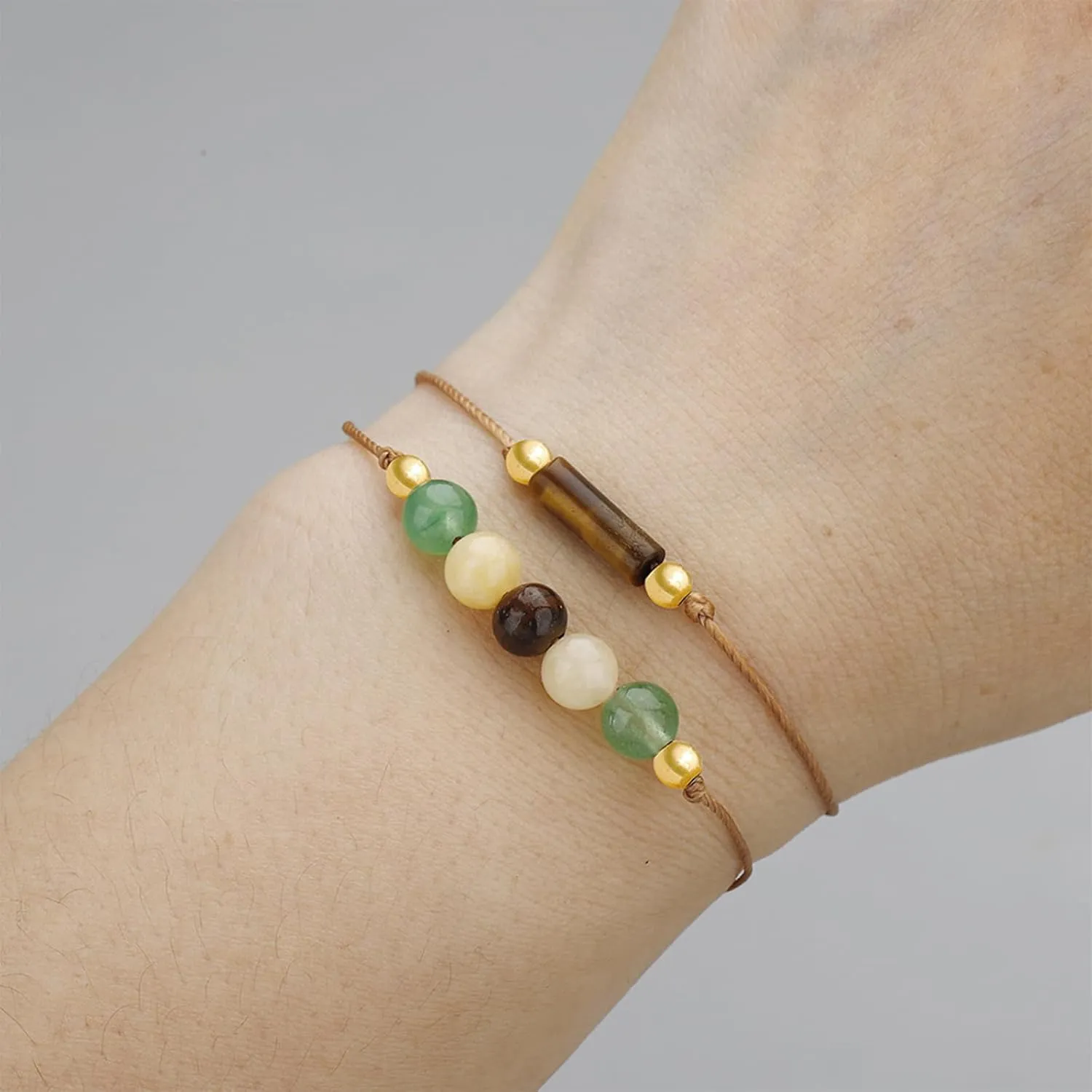 Protection Bracelets for Women Men Healing Crystal Bracelet Spiritual for Women Gemstone Bracelet Beaded Jewelry Natural Stone Bead Bracelets for Women Men