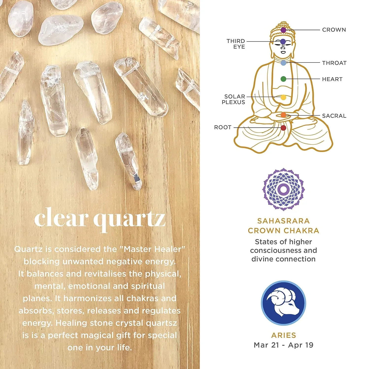Raw Clear Quartz Crystal Necklace, Authentic Natural White Pendant, 925 Sterling Silver 18 inch Chain, Handmade Jewelry Gifts for Women and Men (Crystal-Silver)