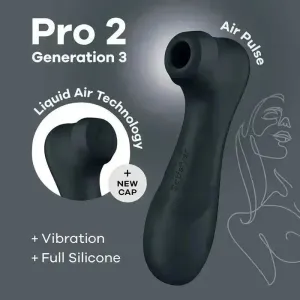 Satisfyer Pro 2 Gen 3 Clitoral Stimulator Black