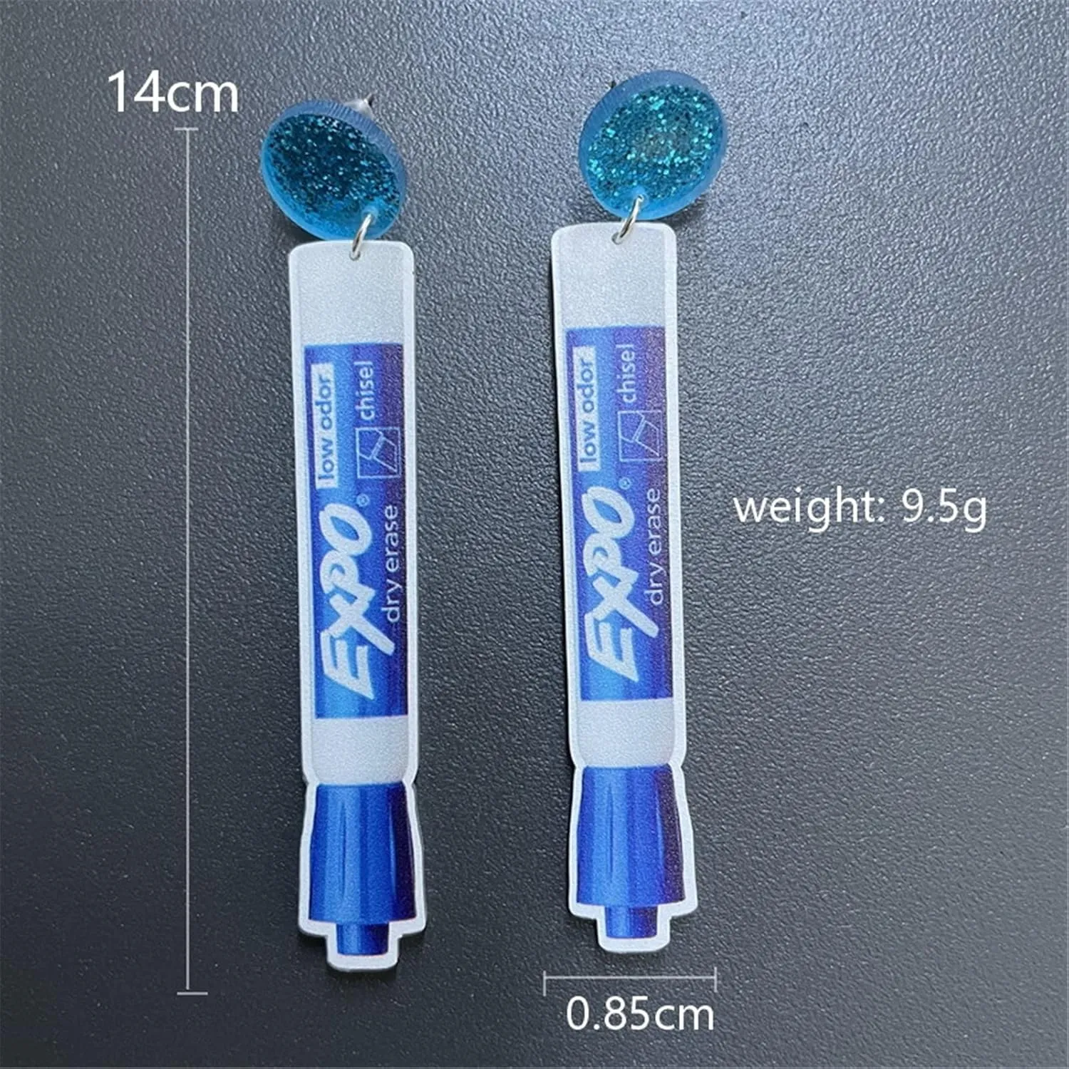 Set Beaded Pencil Crystal Teacher Drop Dangle Earrings for Women Handmade Funny Book Drop Dangle Earrings for Teachers Appreciation Day Back to School Jewelry Gifts