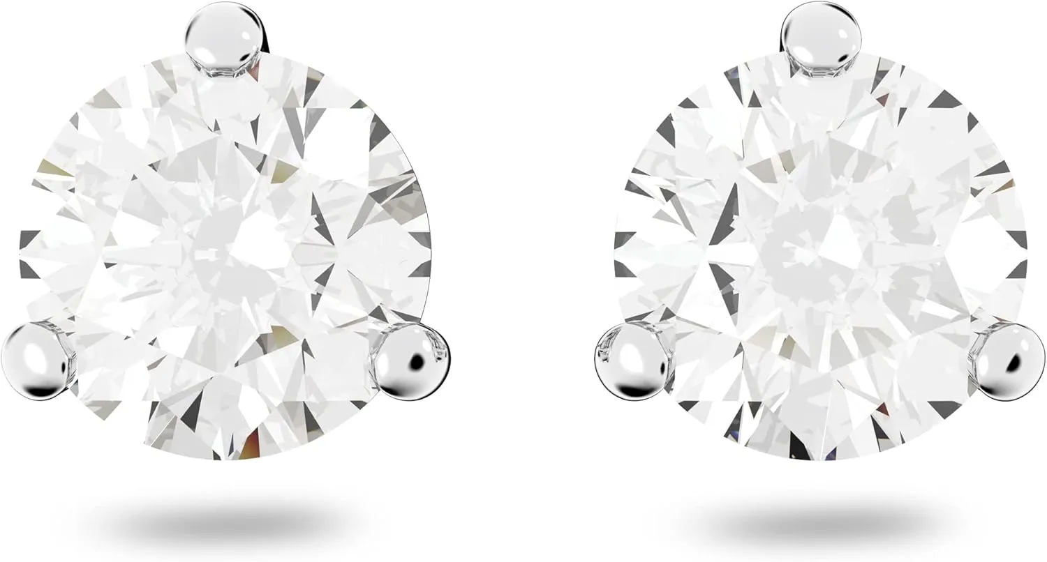 Swarovski Solitaire Crystal Earrings